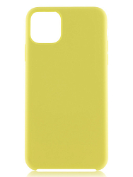 Силиконовый чехол SILICONE CASE для Iphone 11 желтый