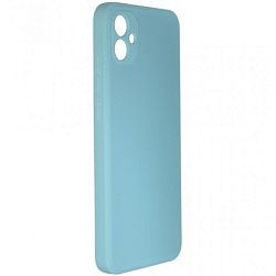 Задняя накладка ZIBELINO Soft Matte для Samsung Galaxy A04e 4G (мятный) с микрофиброй