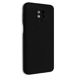 Задняя накладка SILICONE COVER для Xiaomi Redmi NOTE 9 PRO Чёрный