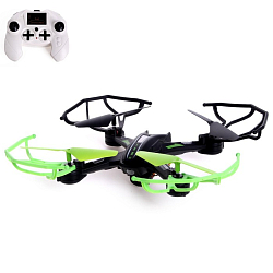 Квадрокоптер DH-X11DW, камера 0,3 Mpx, Wi-Fi, барометр, цвет чёрно-зелёный (Уценка)