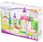 Конструктор ПОЛЕСЬЕ "Макси" - "Весёлая принцесса" (86 элементов) (в коробке)