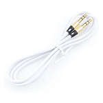 Кабель Jack 3.5 <--> Jack 3.5  1.0м CABELEXPERT CCAB-01-35MM-1MW белый, блистер