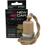 Ароматизатор CONTEX  CLASSIK New car деревянной крышкой