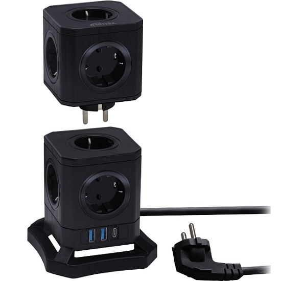 Сетевой фильтр  2.0м RITMIX RM-292C Black