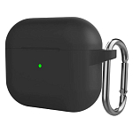Силиконовый чехол TEXN для Airpods 3 черный