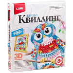 Квиллинг. Панно LORI "Совушка", 20*23*4 см