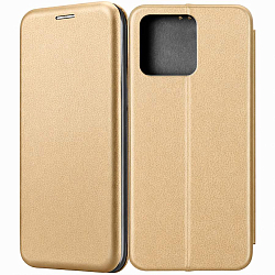 Чехол футляр-книга FASHION CASE для Honor X6C 4G (2025) золото