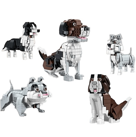 Конструктор 991004 Собаки в кор.