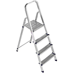 Стремянка Sarayli Jackson, 4 ступени, стальная