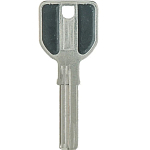 Заготовка ключа MCM 2 паза (29*8,7*2,3) ст. AP-1D бронь Китай