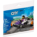 Конструктор LEGO City 30589 Картинг-гонщик