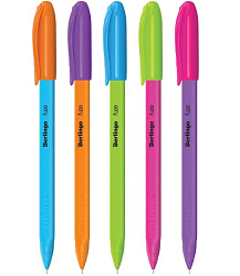 Ручка шариковая Berlingo "Triangle Fuze Stick", 0,5мм, синяя, корпус ассорти, пакет CBp_05218_1