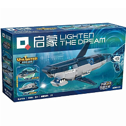 Конструктор QMAN Безграничные Идеи «Акула», 3 в 1, 237 деталей