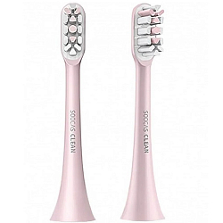 Насадка сменная Soocas для зубных щеток V1 / X1 / X3 / X3U / X5, 2шт, розовые