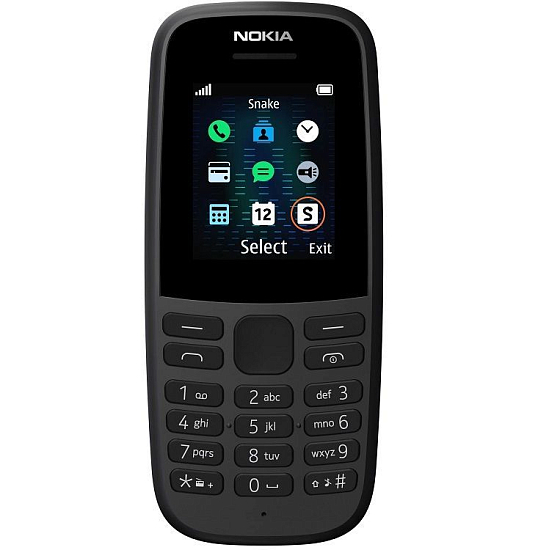 Телефон NOKIA 105 DS Black