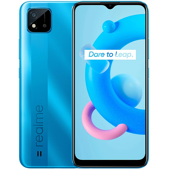 Смартфон Realme C11 2/32 (2021) Голубой (Уценка)