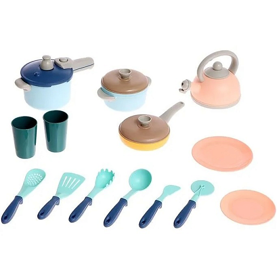 Набор посуды «Кухонька» в сетке 9489956