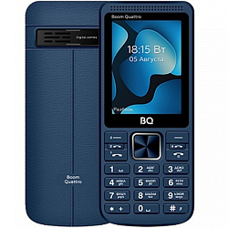 Телефон BQ 2455 Boom Quattro Blue
