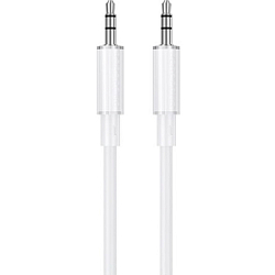 Кабель Jack 3.5 <--> Jack 3.5  1.0м BOROFONE BL21 белый