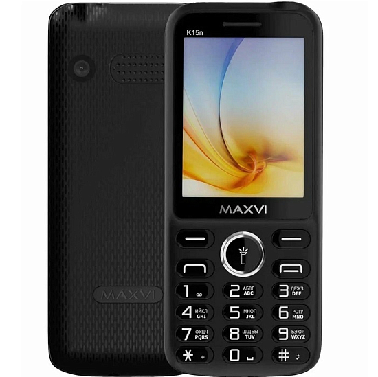 Телефон MAXVI K15n 4G Black