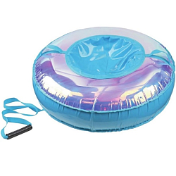 Тюбинг NIKA ТБ10Г-85/1 лазурный/бирюзовый с круговым дизайном 