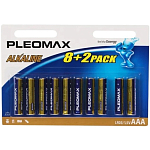 Элемент питания SAMSUNG PLEOMAX LR03 BL-(8+2) (100/600/36000)
