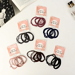 Резинка для волос "Милена" (набор 4 шт) бусинки, 4 см, микс   9887961