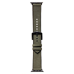 Кожаный ремешок ApW39 Skin для Apple Watch 42/44/45/49mm (dark green)