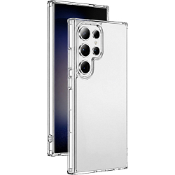 Задняя накладка KEEPHONE Hybrid Transparent Case для Samsung Galaxy S26 Plus, Clear