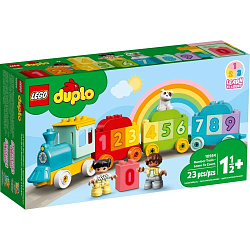 Конструктор LEGO DUPLO 10954 Поезд с цифрами — учимся считать