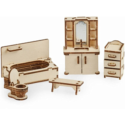 Сборная модель Тутси "Мебель для ванной" 1-159-2021
