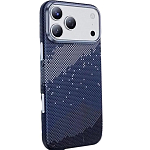Задняя накладка KEEPHONE KEVILAR SEANOVA MAGSAFE CASE для iPhone 17 PRO MAX (STARRY BLUE)