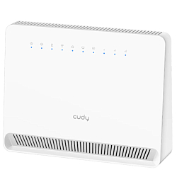 Роутер WiFi CUDY LT400E N300 Wi-Fi 4G LTE белый