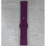 Силиконовый ремешoк NONAME универсальный 22mm бордовый