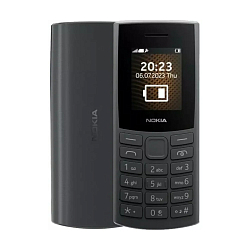 Телефон Nokia 105 TA-1569 SS EAC1 черный/угольный