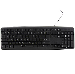 Клавиатура GEMBIRD KB-8320U-BL черная USB