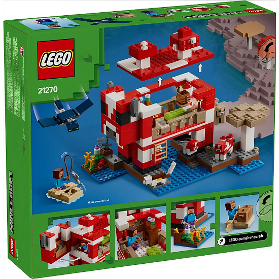 Конструктор LEGO Minecraft 21270 МУУхоморный дом