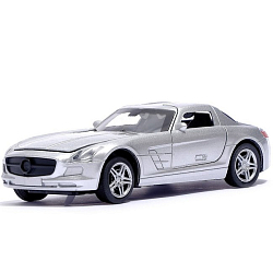 Машина металлическая «Премиум», инерционная, свет и звук, масштаб 1:30