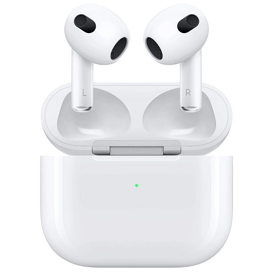 Гарнитура APPLE AirPods 3 (MME73) без беспроводной зарядки чехла