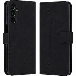 Чехол футляр-книга ZIBELINO Book Wallet для Samsung A16 4G/5G (A165/A166) с магнитной застежкой (черный)