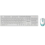 Клавиатура+мышь БП DEFENDER AUCKLAND C-987 RU WHITE 45987