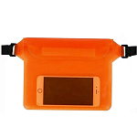 Водонепроницаемый чехол WPC004 поясной  210x170 мм (orange) (230772)