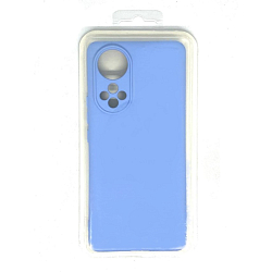 Задняя накладка SILICONE case NEW для Honor 50 голубой