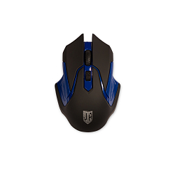 Мышь БП JET.A Comfort OM-U57G чёрно-синяя