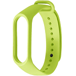 Силиконовый ремешок NONAME для Xiaomi Mi Band 5 silicon loop light green