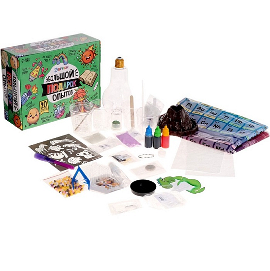 Набор для опытов «Большой подарок», для самых маленьких 10618372