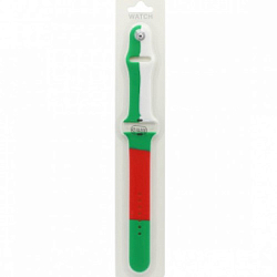 Силиконовый ремешoк MOBI для Apple Watch 42/44mm цветной (001) (L)