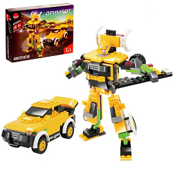 Конструктор-трансформер «Джип», 145 деталей, цвета МИКС 880995