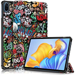 Чехол футляр-книга ZIBELINO для Honor Pad 8 12.0" ("Граффити")