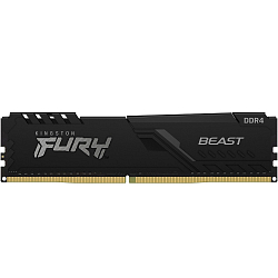 Оперативная память DDR4 16Gb KINGSTON FURY Beast Black 3600MHz CL18 DIMM